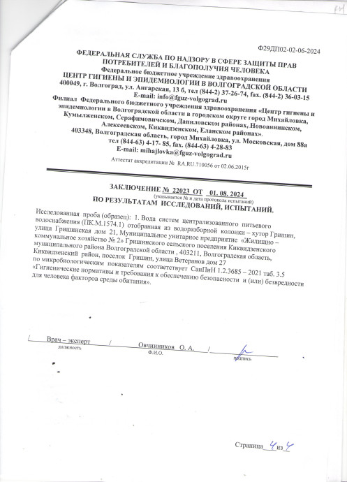 Исследования воды 18